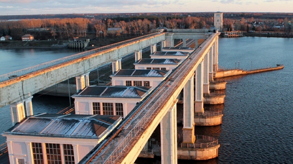 Плотина Угличской ГЭС